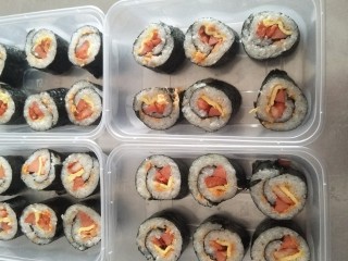 9、寿司????,寿司成品。