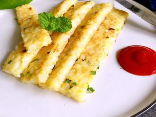 16、蛋香米饼,成品