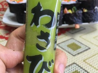 12、寿司????????????  紫菜包饭,芥末酱