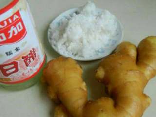 1、自制寿司姜,所有食材备好！