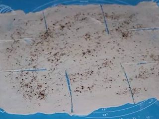 5、酱香饼,切成连着的九宫格