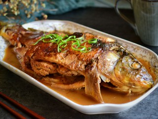 14、家常炖鱼,成品图