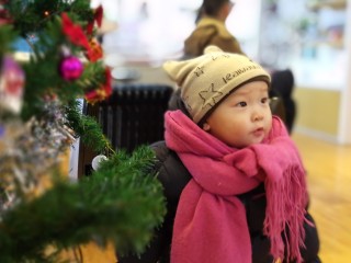 7、一个寿司帘就可以搞定五彩海螺面,圣诞快乐