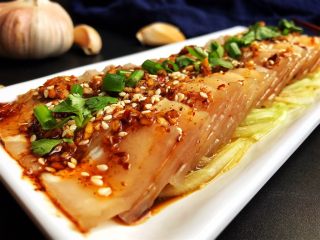 17、无肉不欢～蒜泥白肉,大口吃肉喽，正～好吃????