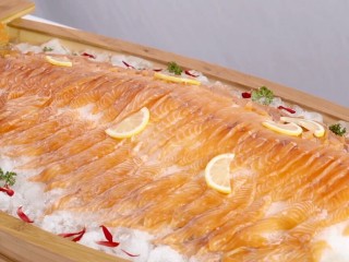 10、如何做三文鱼刺身,成品展示