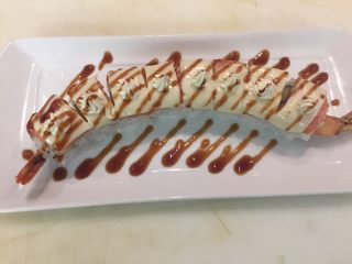 7、       一虾飞天,最后撒点汁水 完成啦！