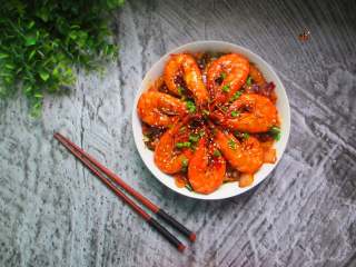 13、香辣虾煲,无辣不欢,超有食欲!