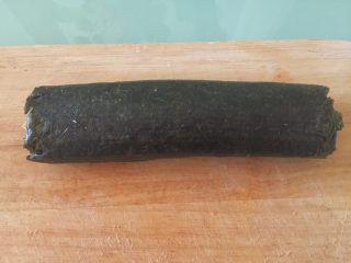 14、土豆泥寿司,切成块状