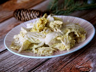 13、芝麻酱拌娃娃菜,装盘就可以吃了，素菜也可以这样美味！