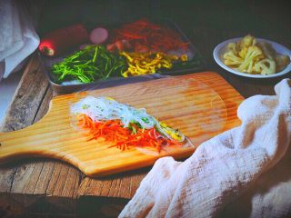 19、越南春卷 春天的小清新,再放上一些泡好的粉丝