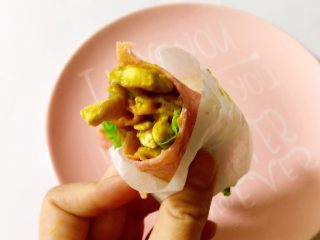 21、暖萌甜咖喱鸡肉卷饼,好吃看得见～