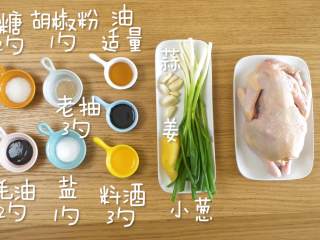 1、电饭煲烧鸡12m+,食材准备~