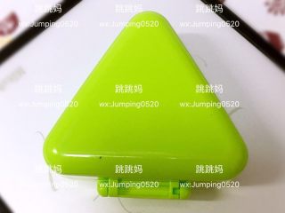 3、公主饭团,2、熟米饭用三角寿司模具压好