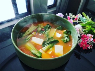 20、水晶豆腐番茄浓汤宝,成品图
