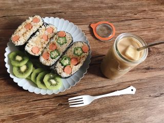 8、可爱小饭团,当早餐美美哒~~