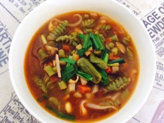 26、番茄酱素麻食,试一试哦好吃????????