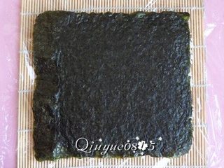 7、樱花寿司,又倒到碗里