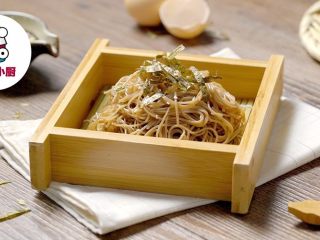 11、快手日式荞麦冷面！,荞麦面蘸取料汁即可享用