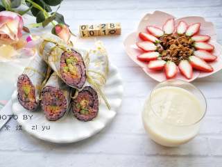 15、糖果式紫菜包饭,. 美味的早餐。出游携带也很方便