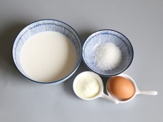1、双皮奶,这么好所需要的食材。