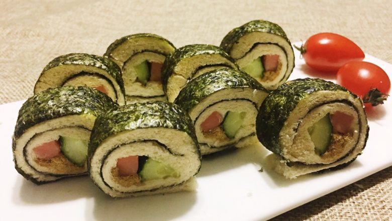 懒人寿司面包卷