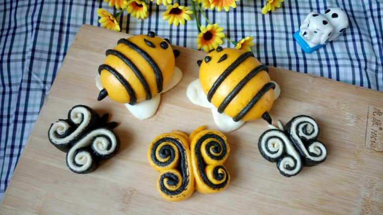 招蜂引蝶花样馒头