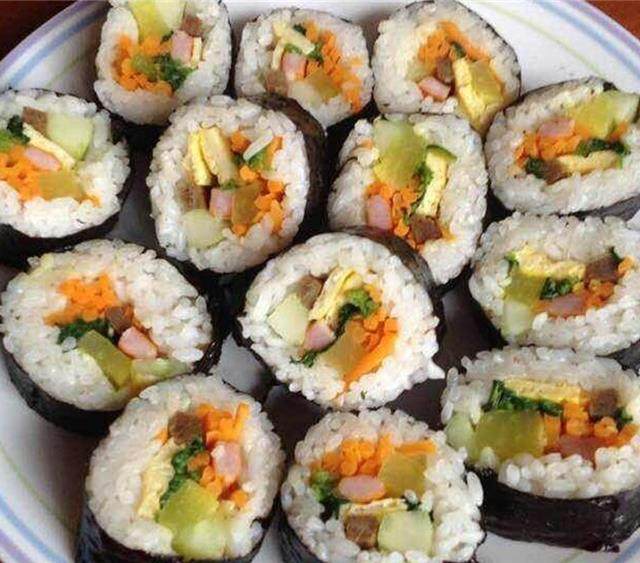 紫菜包饭韩式寿司