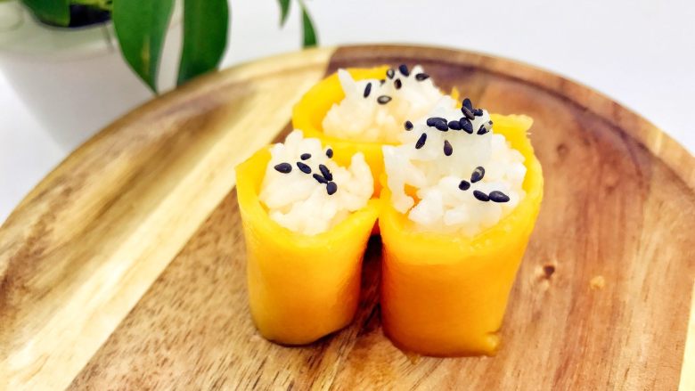 宝宝辅食宝宝芒果饭12M