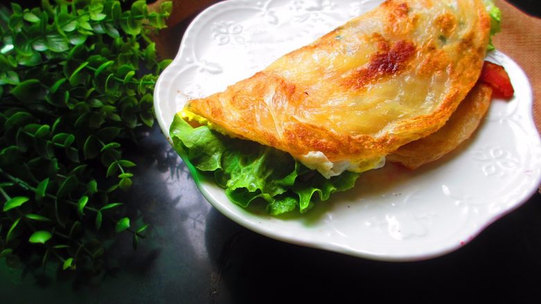 自制手抓饼早饭又多了个选择