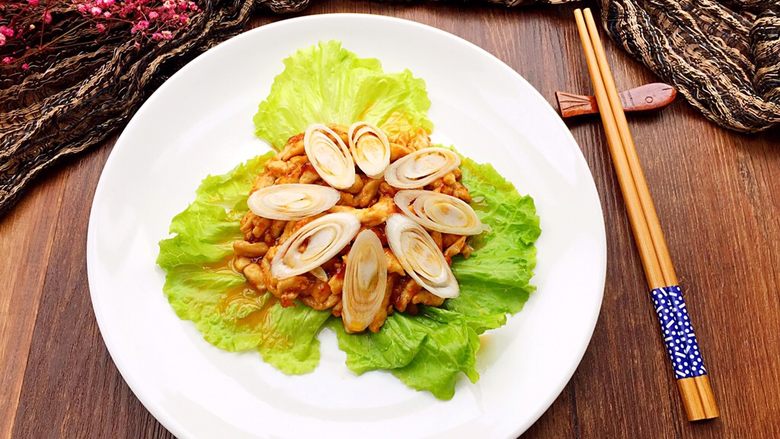 黑酱油鸡肉酱肉丝