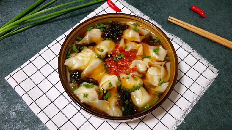 #地方特色小吃#自制龙抄手