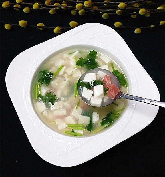火腿豆腐羹