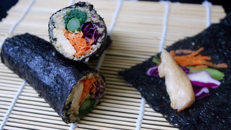 寿司卷忙不代表不能健康