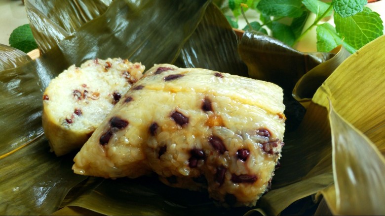 不同类型粽子的包法