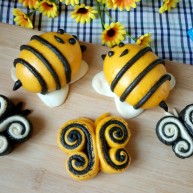 招蜂引蝶花样馒头