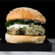 香辣金枪鱼汉堡