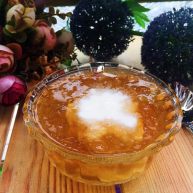 养颜酸奶拌桃胶