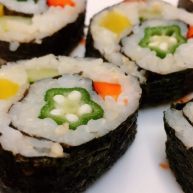 酱香味秋葵寿司纯素版