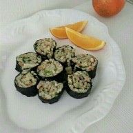 宝宝辅食青菜胡萝卜饭卷