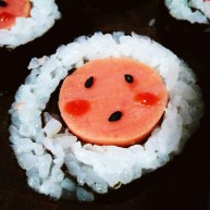 超级可爱的火腿肠娃娃寿司