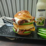 迷你巨无霸汉堡包汉堡胚制作