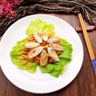 黑酱油鸡肉酱肉丝