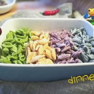 一个寿司帘就可以搞定五彩海螺面