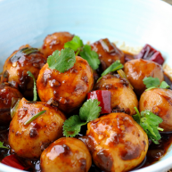 潮式豉椒炒双丸