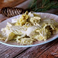 芝麻酱拌娃娃菜