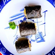 塑身益智三文鱼紫菜饭卷