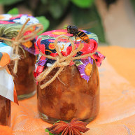 八角红糖香蕉果酱