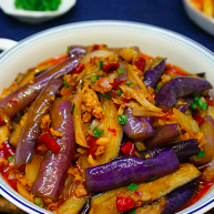 肉沫酱炒茄子