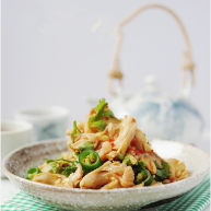 一口青芥沁心凉芥末拌凤爪筋