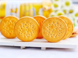 9、外脆里软的牛轧糖饼,成品棒棒哒。